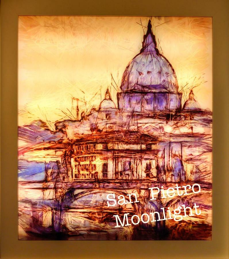 San Pietro Moonlight Luxury Apartment روما المظهر الخارجي الصورة
